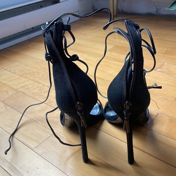 Stuart Weitzman lace up shoes - Picture 6 of 7